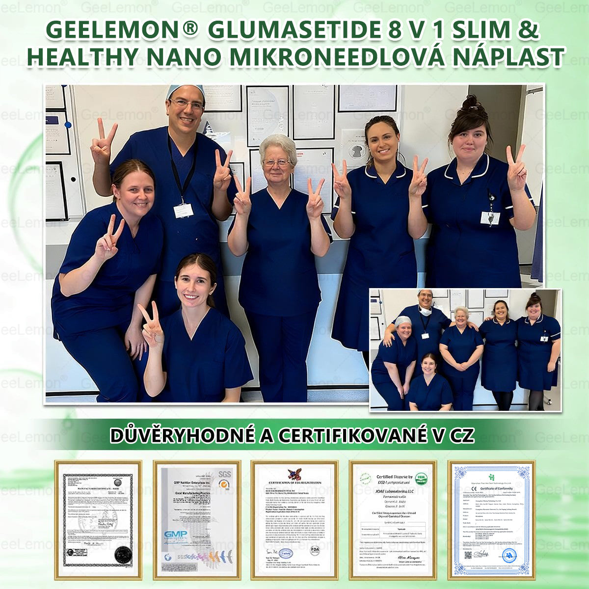 Oficiální český obchod ✨ 𝐆𝐞𝐞𝐋𝐞𝐦𝐨𝐧® 8v1 Nanomikrojehlicové náplasti na formování těla 🇨🇿 Pouze 1 použití denně ✅ Výsledky viditelné již za 7 dní – vhodné pro obezitu, kardiovaskulární zdraví, cukrovku a problémy s klouby. (Copy)