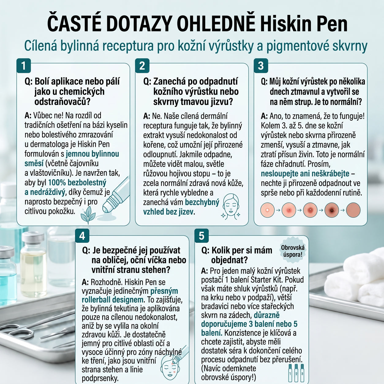 Oficiální značkový obchod | 🐬🐬🐬Hiskin® 7denní odstraňovač skvrn a pigmentových skvrn (Bezbolestný rollerball bez jizev)