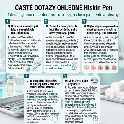 Oficiální značkový obchod | 🐬🐬🐬Hiskin® 7denní odstraňovač skvrn a pigmentových skvrn (Bezbolestný rollerball bez jizev)