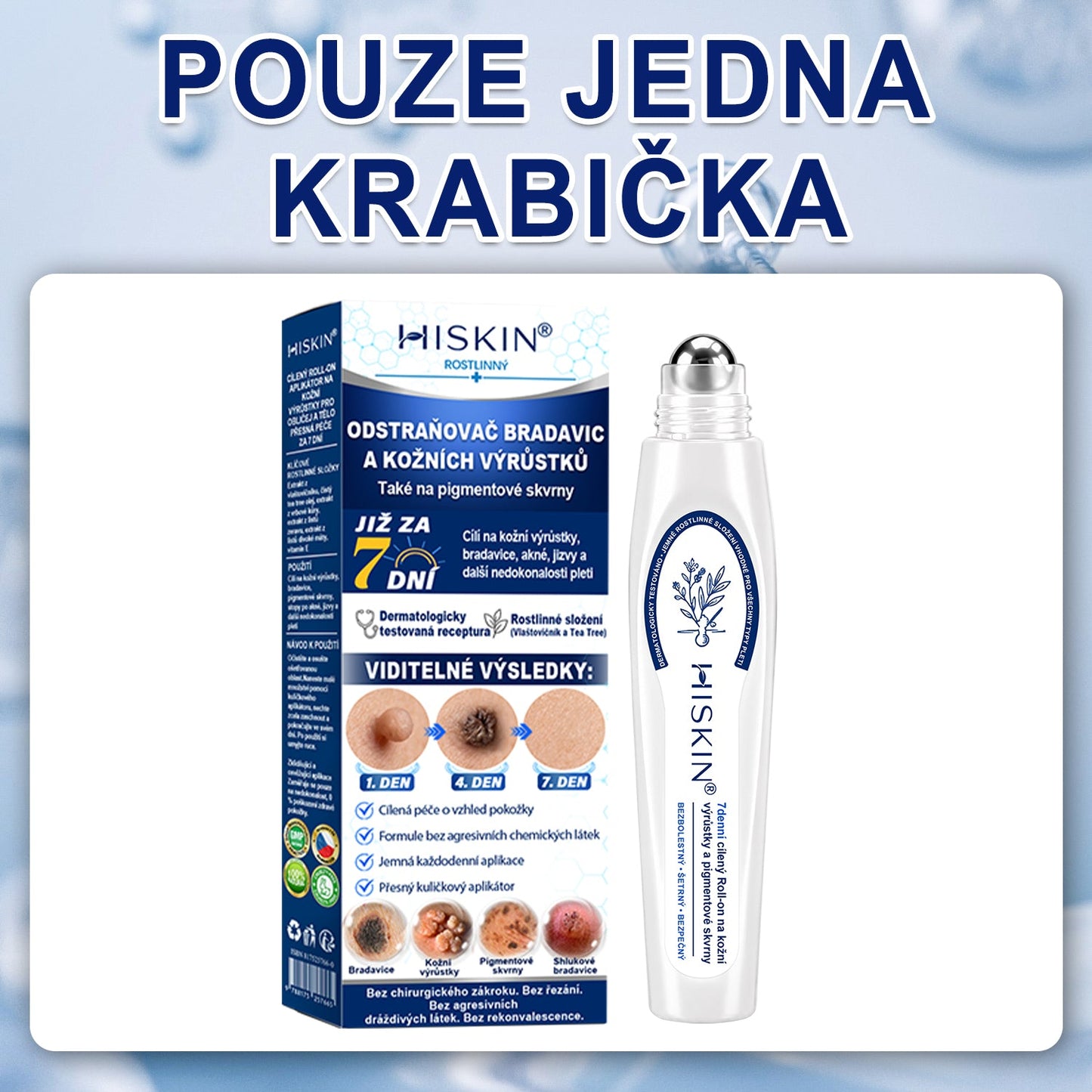 Oficiální značkový obchod | 🐬🐬🐬Hiskin® 7denní odstraňovač skvrn a pigmentových skvrn (Bezbolestný rollerball bez jizev)