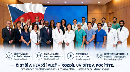 PURESHADE® 2v1 mikrojehličková + hydrokoloidní náplast🍀 | Pomáhá odstraňovat vystouplá znaménka, akné, ploché bradavice a kožní výrůstky | Pomáhá zjemnit vrásky, jizvy a nedokonalosti pleti | Diskrétní neviditelná náplast pro obličej i tělo