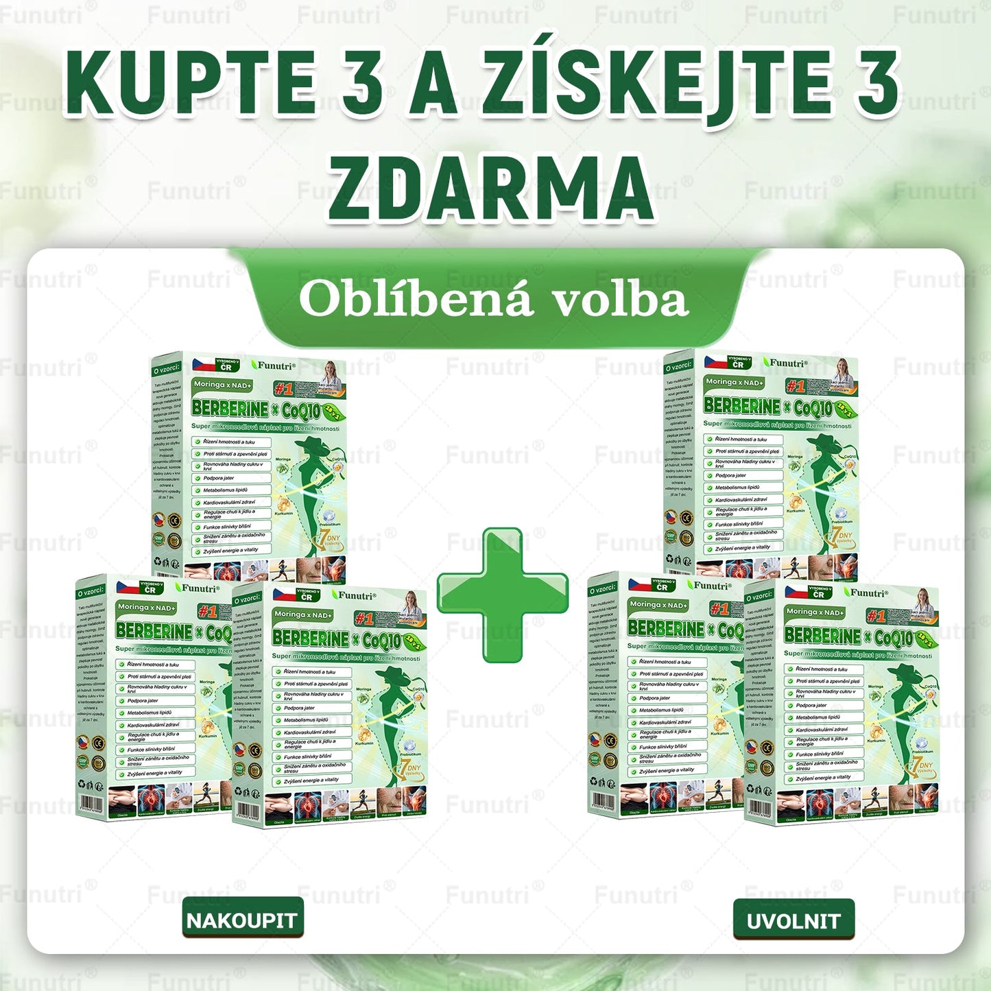 Oficiální obchod 🍀 Funutri® 10 v 1 metabolická tvarující náplast s nano mikrojehličkami (Pouze jednou denně, viditelné změny již za 7 dní)  Určeno pro osoby s obezitou, diabetem, spánkovou apnoe